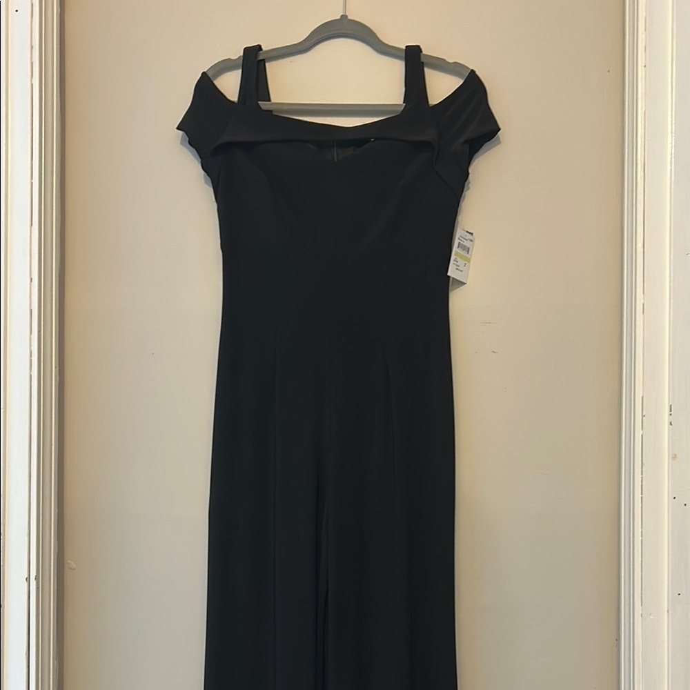 Elegant Black Off-Shoulder Dress